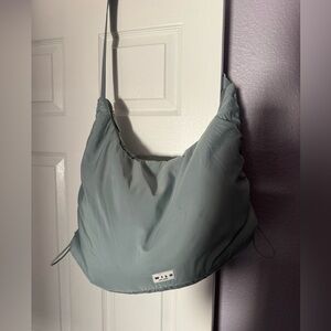 Wilo The Label light blue crossbody shoulder puffer bag tote